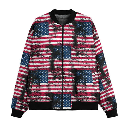 Amekaji Bomber Jacket - Koiki Gyaru - Bomber Jacket - 