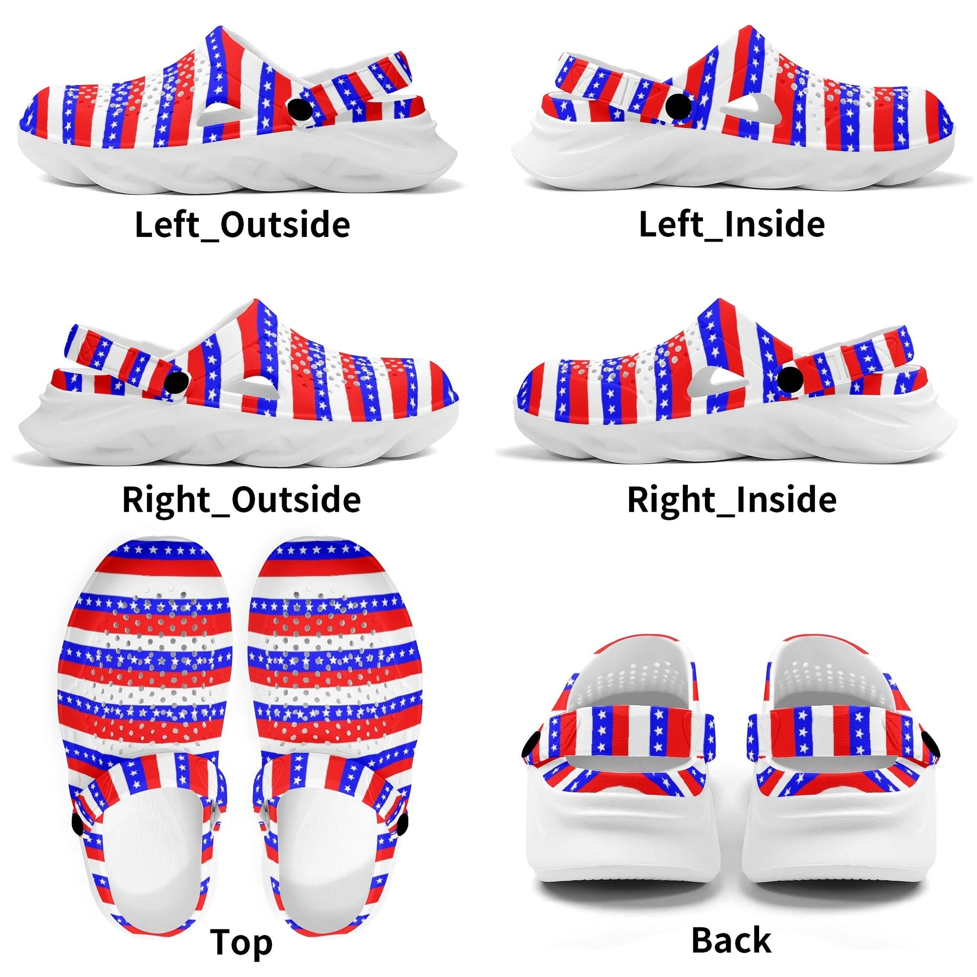 Amekaji Gyaru Clogs - Koiki Gyaru - Sandals - 