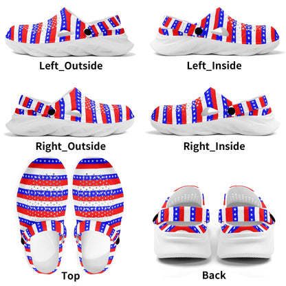 Amekaji Gyaru Clogs - Koiki Gyaru - Sandals - 