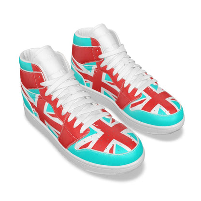 Amekaji UK Sneakers, Union Jack Trainers - Koiki Gyaru - Sneakers - 