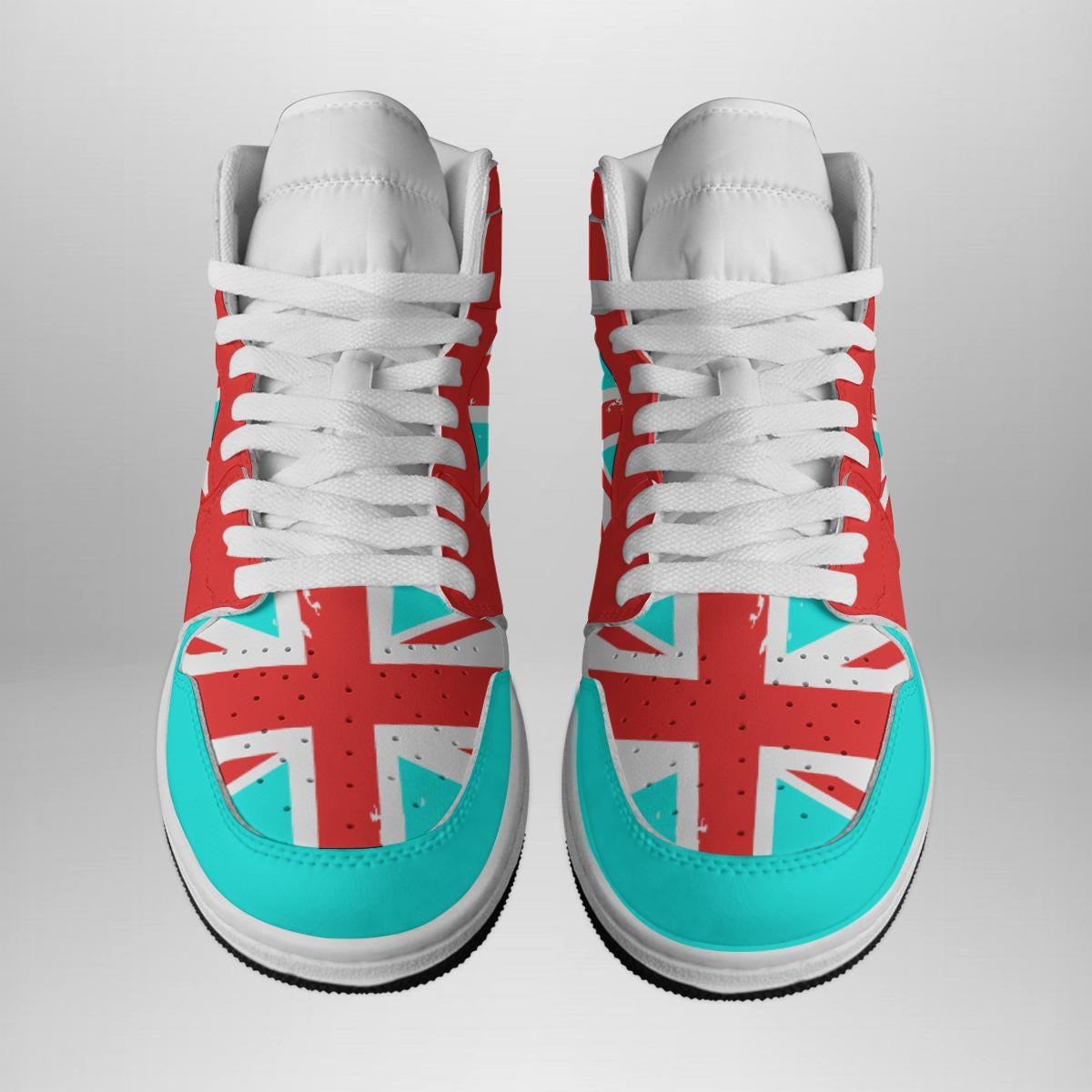 Amekaji UK Sneakers, Union Jack Trainers - Koiki Gyaru - Sneakers - 
