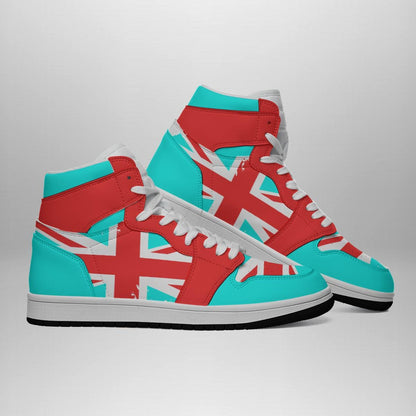 Amekaji UK Sneakers, Union Jack Trainers - Koiki Gyaru - Sneakers - 