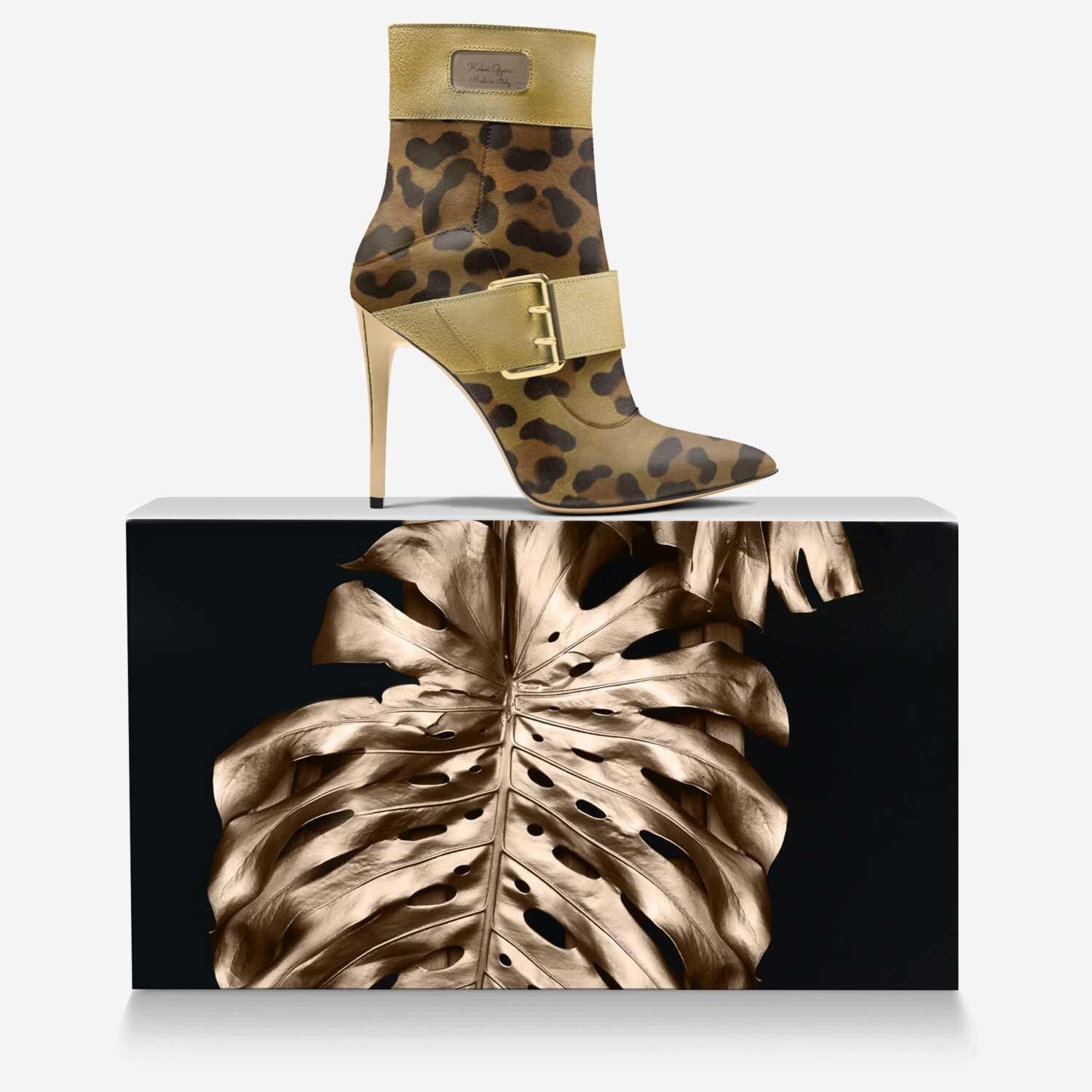 Animal Print Stiletto - Koiki Gyaru - Boots - 