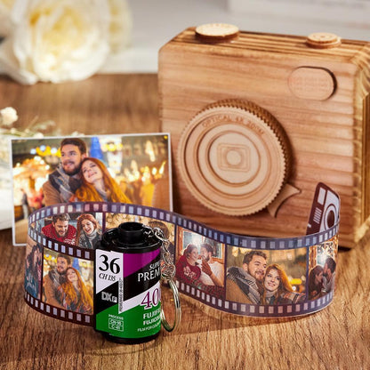 Camera Film Roll Keychain - Personalised, Purikura Alternative - Koiki Gyaru - Accessory - 