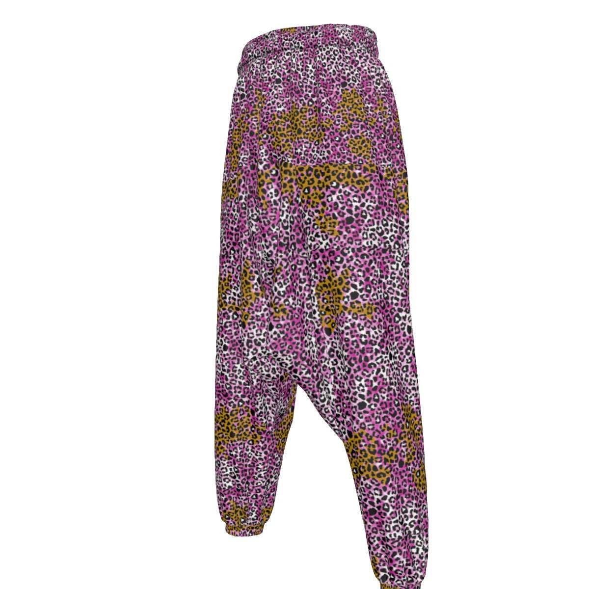 Gyaruo Leopard Print Harem Pants - Koiki Gyaru - Harem Pants -
