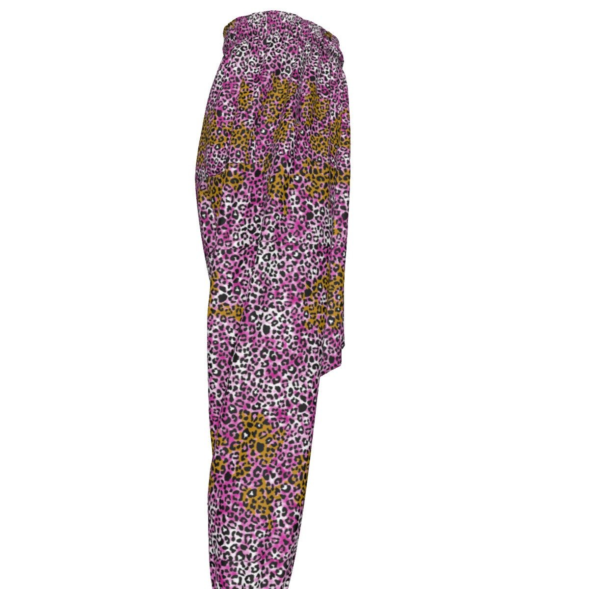 Gyaruo Leopard Print Harem Pants - Koiki Gyaru - Harem Pants -