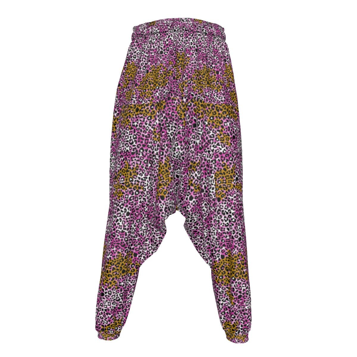 Gyaruo Leopard Print Harem Pants - Koiki Gyaru - Harem Pants -
