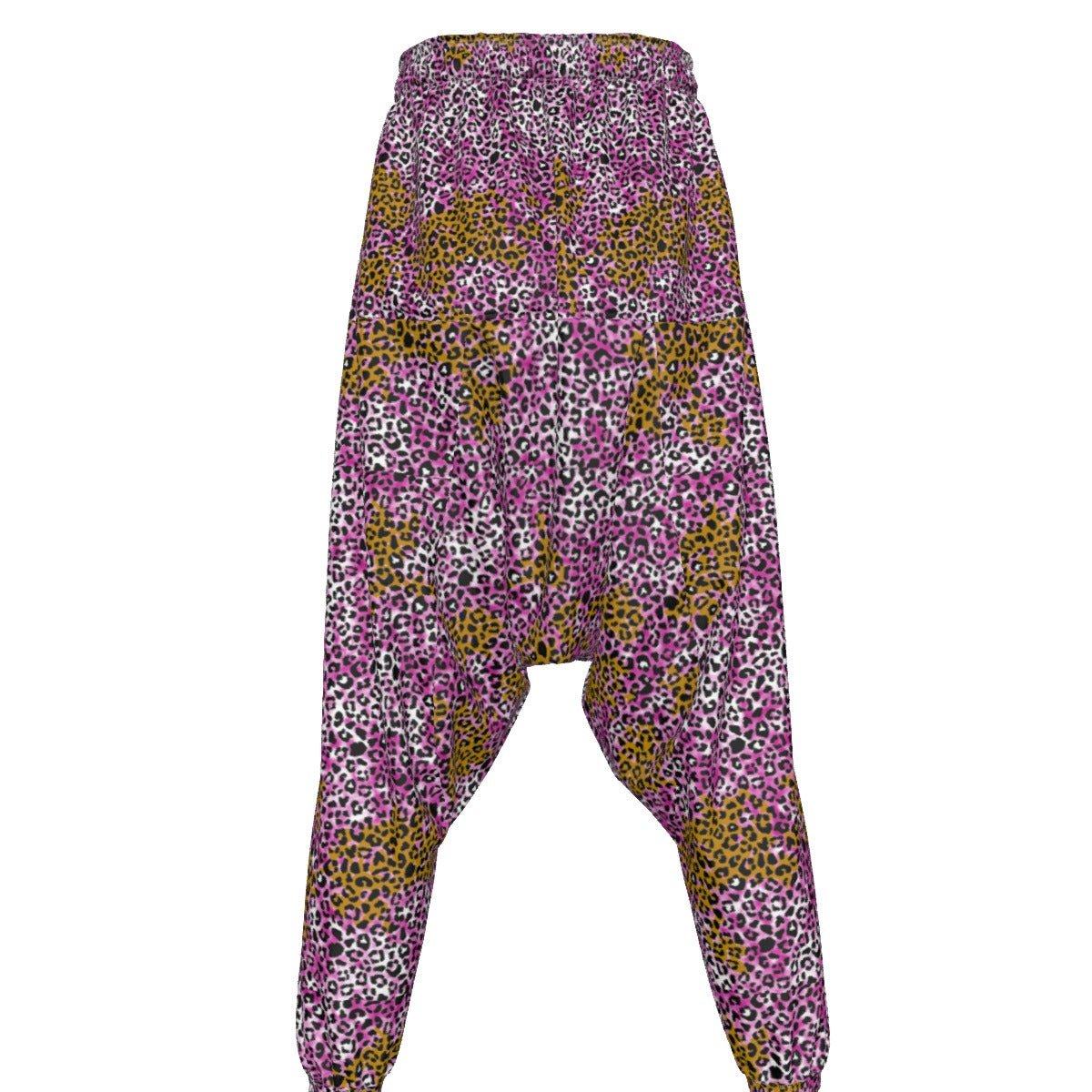Gyaruo Leopard Print Harem Pants - Koiki Gyaru - Harem Pants -
