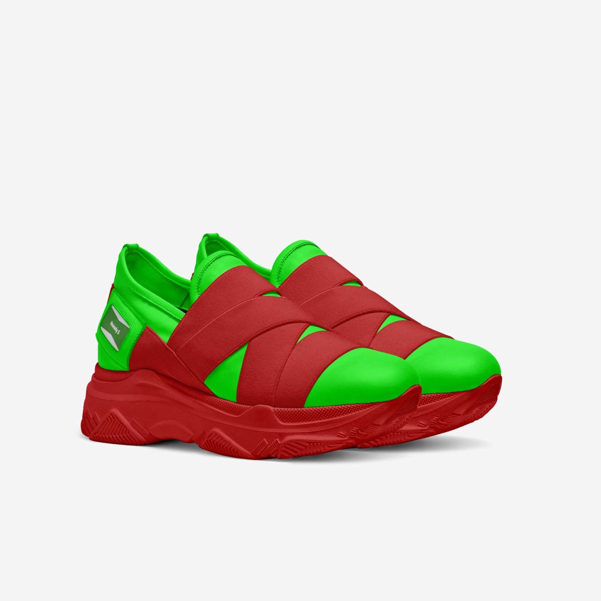 Haaady G Neon Leather Sneakers - Koiki Gyaru - Sneakers -