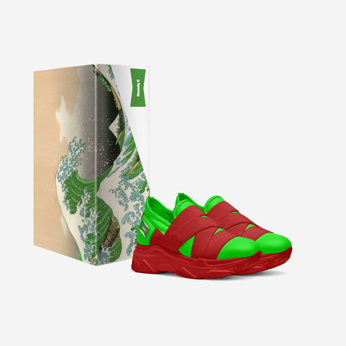 Haaady G Neon Leather Sneakers - Koiki Gyaru - Sneakers -
