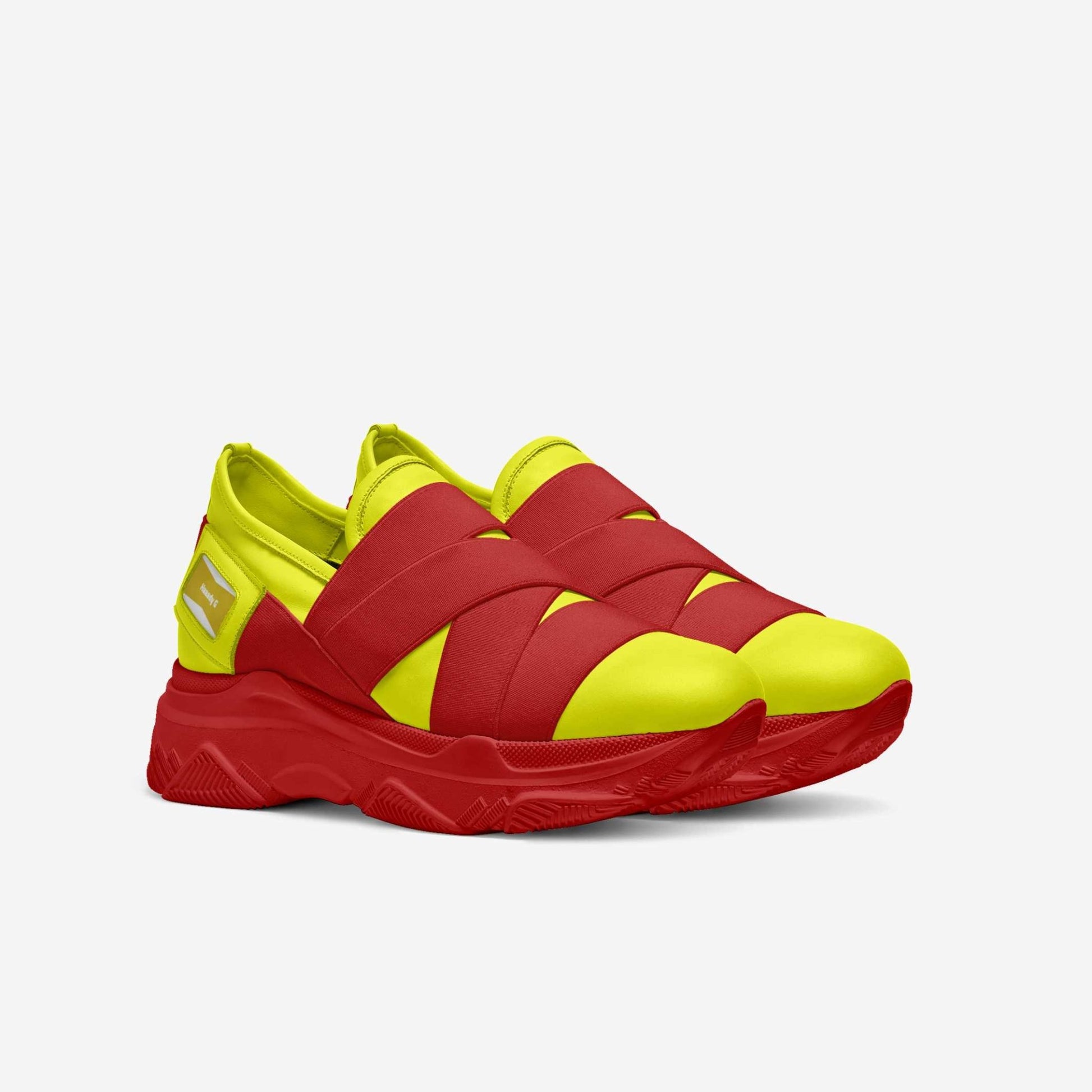 Haaady G Neon Leather Sneakers - Koiki Gyaru - Sneakers -