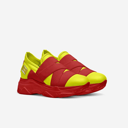 Haaady G Neon Leather Sneakers - Koiki Gyaru - Sneakers -