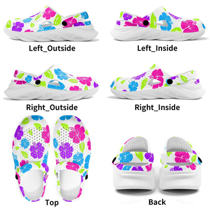 Hibiscus Gyaru Clogs - Koiki Gyaru - Sandals - 