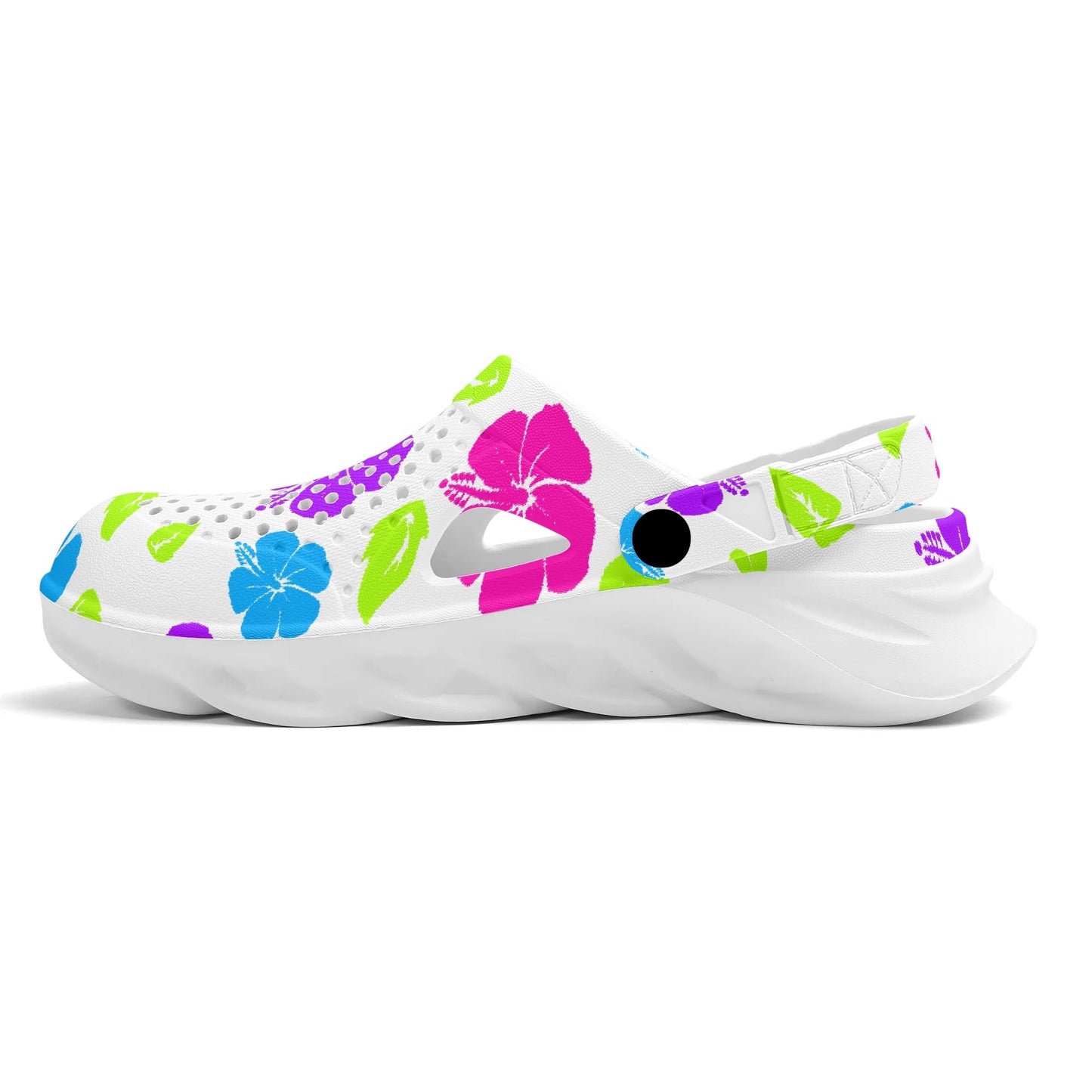 Hibiscus Gyaru Clogs - Koiki Gyaru - Sandals - 