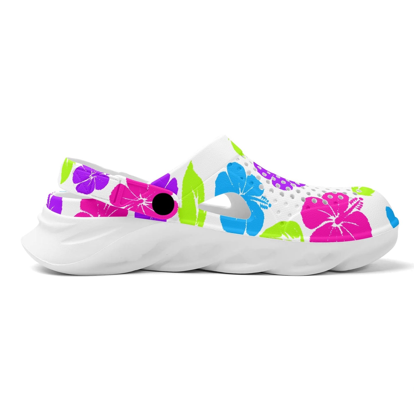 Hibiscus Gyaru Clogs - Koiki Gyaru - Sandals - 