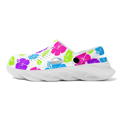 Hibiscus Gyaru Clogs - Koiki Gyaru - Sandals - 
