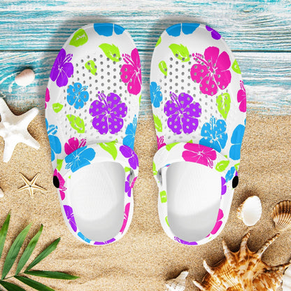 Hibiscus Gyaru Clogs - Koiki Gyaru - Sandals - 