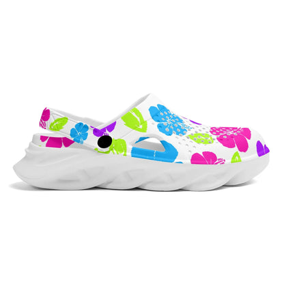 Hibiscus Gyaru Clogs - Koiki Gyaru - Sandals - 