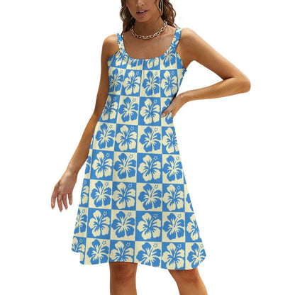 Hibiscus Strappy Dress - Koiki Gyaru - Dress - 