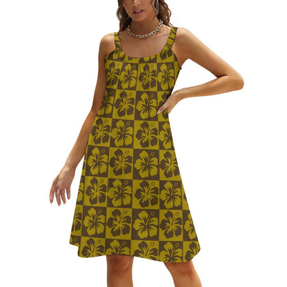 Hibiscus Strappy Dress - Koiki Gyaru - Dress - 