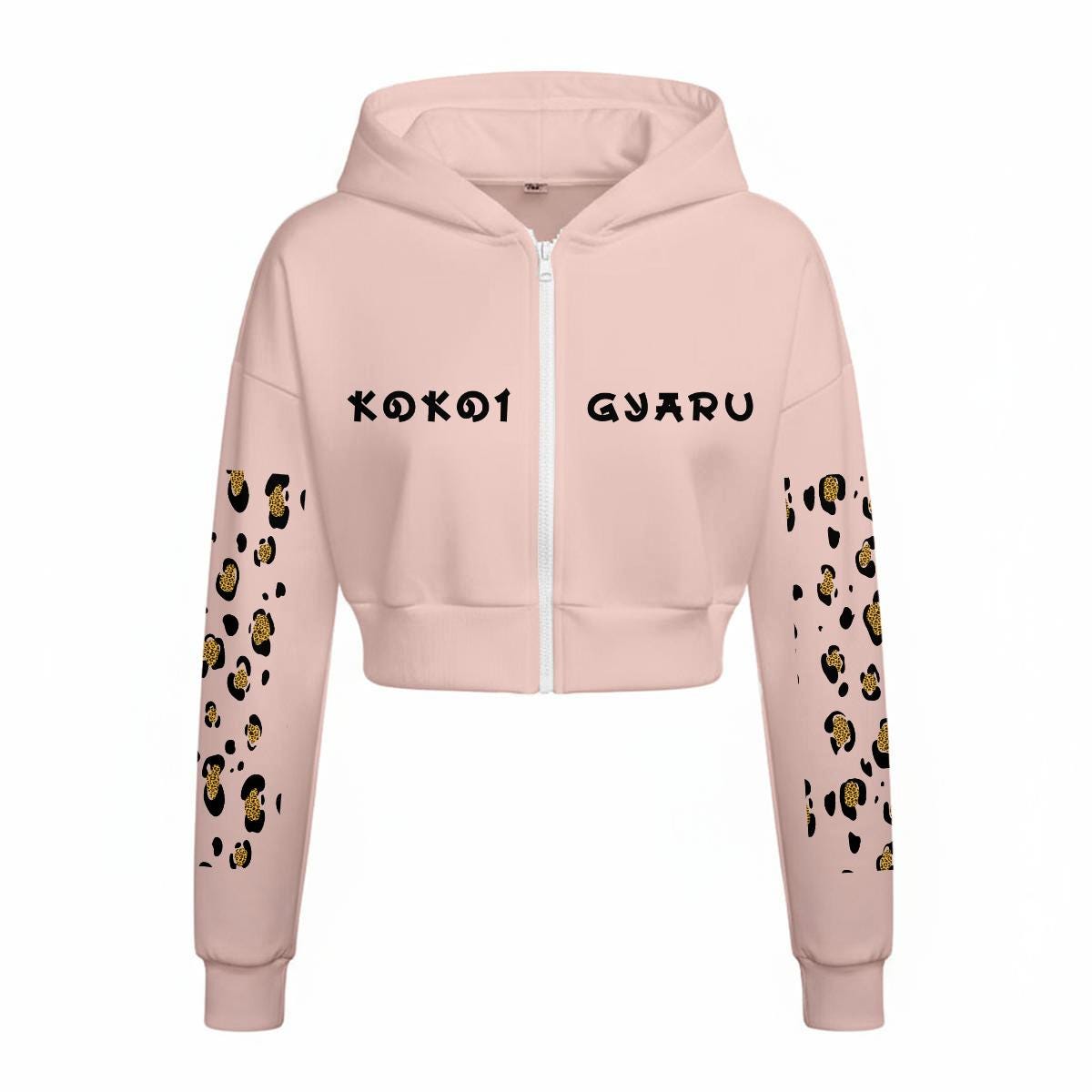 Leopard Print Tracksuit - Koiki Gyaru - 