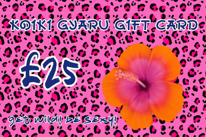Pink Leopard Gift Card - Koiki Gyaru - Gift Card - £25