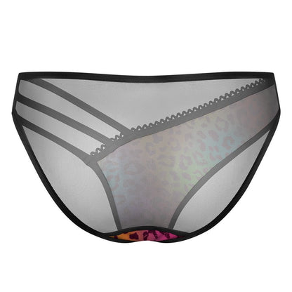 Rainbow Leopard Sexy Thongs - Koiki Gyaru - Underwear - 