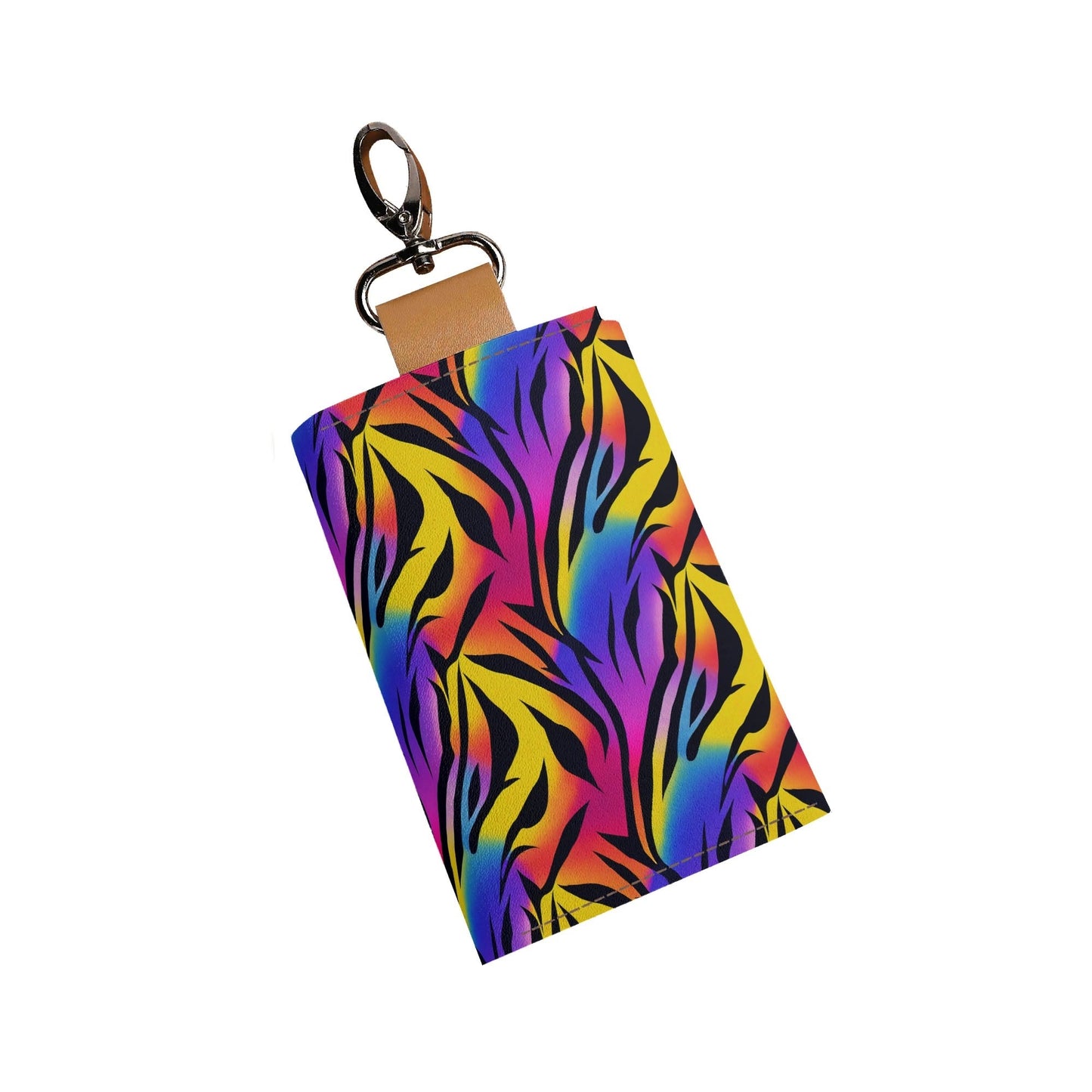Rainbow Tiger PU Leather KeyChain Purse - Koiki Gyaru - Purse - 