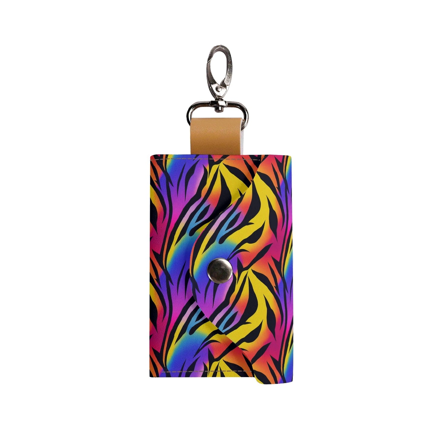 Rainbow Tiger PU Leather KeyChain Purse - Koiki Gyaru - Purse - 