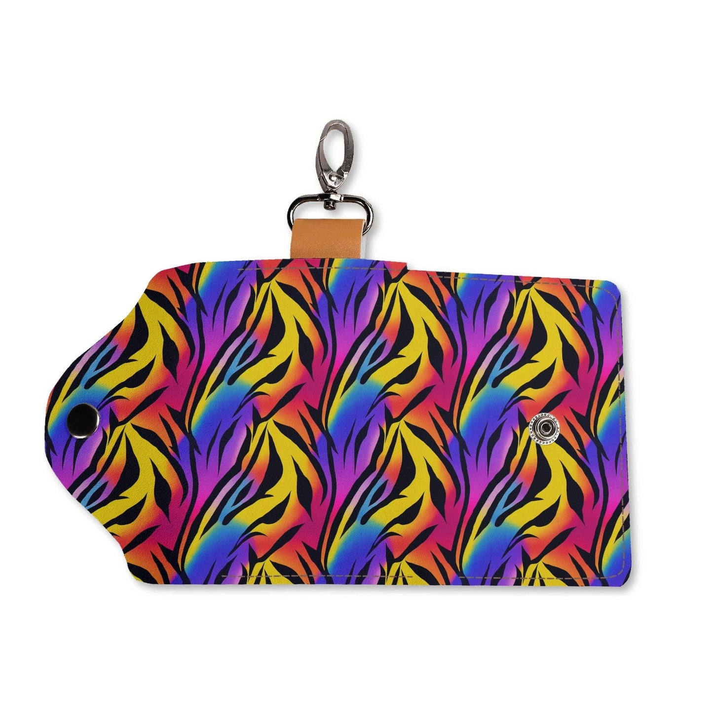 Rainbow Tiger PU Leather KeyChain Purse - Koiki Gyaru - Purse - 