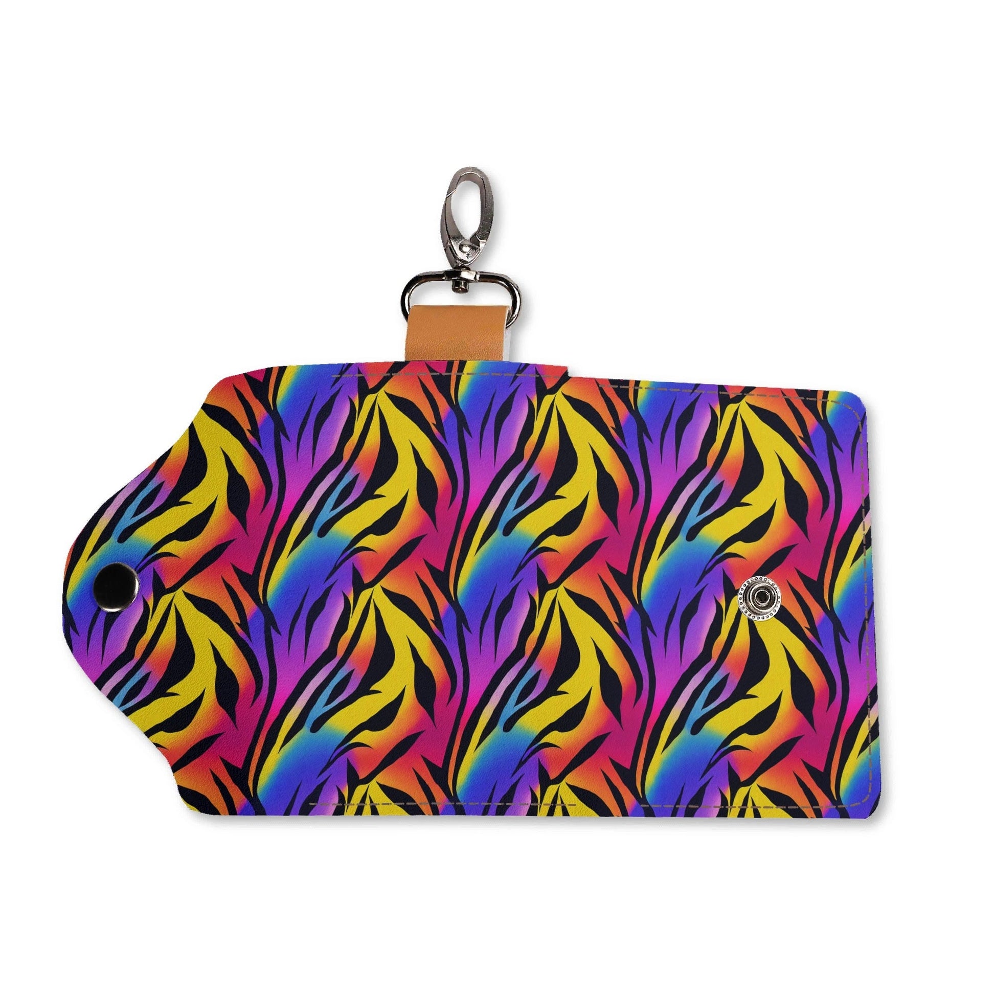 Rainbow Tiger PU Leather KeyChain Purse - Koiki Gyaru - Purse - 