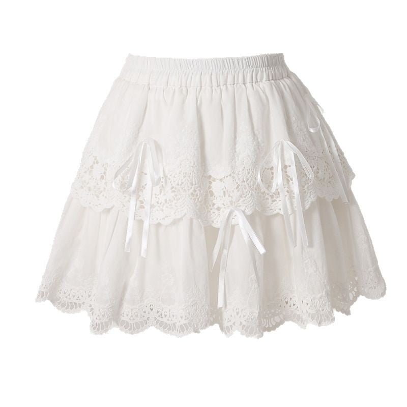 Spring Princess Cake Puff Mini Skirt - Koiki Gyaru - Skirt - 