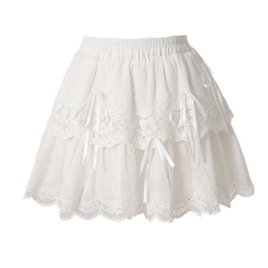 Spring Princess Cake Puff Mini Skirt - Koiki Gyaru - Skirt - 